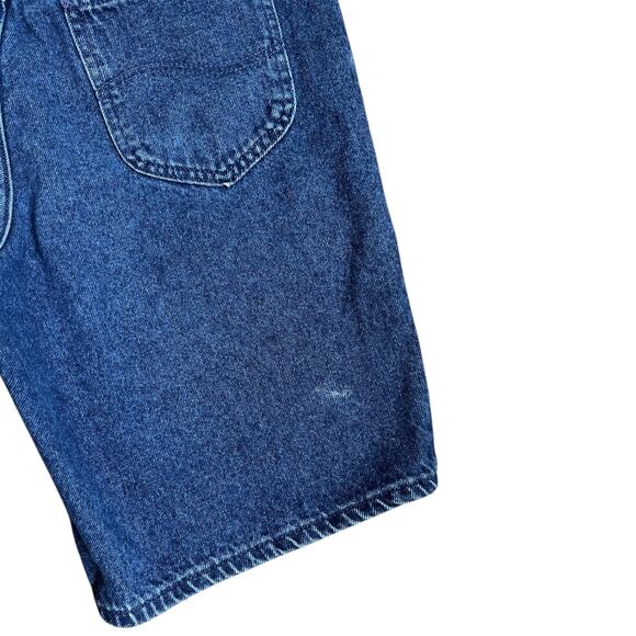 Vintage Lee High Waisted 100% Cotton Denim Jean Shorts - Picture 5 of 9